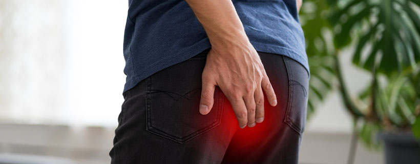 patient needing Tailbone Pain relief in Addison TX